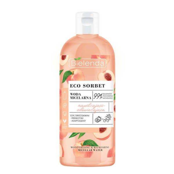 Bielenda Eco Sorbet Peach Moisturizing and Refreshing Micellar Water 500ml