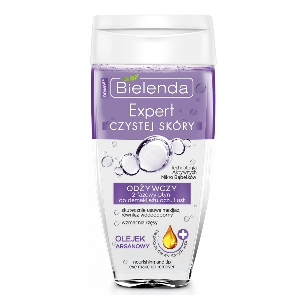 Bielenda Skin Clinic Expert Nourishing 2-Phase Eye Lip Make Up Remover 150ml