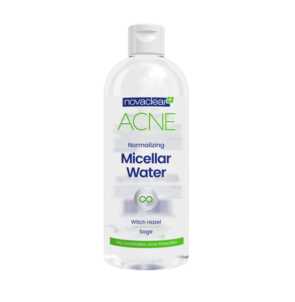 NovaClear Acne Normalizing Micellar Water for Oily and Combination Skin 400ml