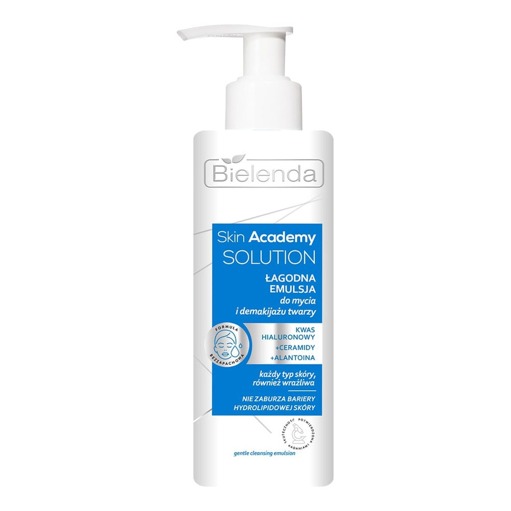 Bielenda Skin Academy Solution Gentle Emulsion for Cleansing and Removing Makeup 200 ml