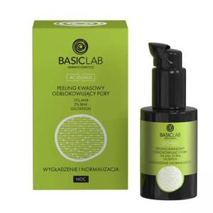 BasicLab Acid Peeling Unclogging Pores with 15% AHA, 2% BHA for Problematic Skin 30ml