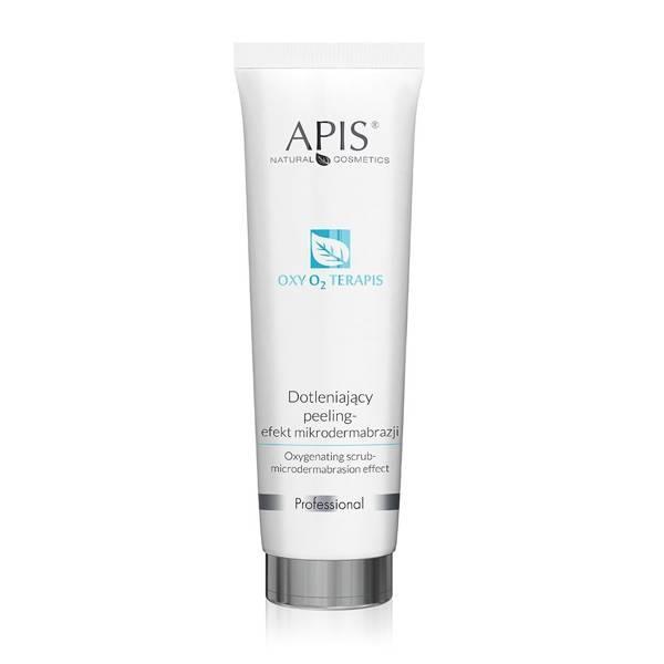 Apis Professional Oxy O2 Therapies Oxygenating Scrub with Microdermabrasion Effect for Gray and Tired Skin 100ml