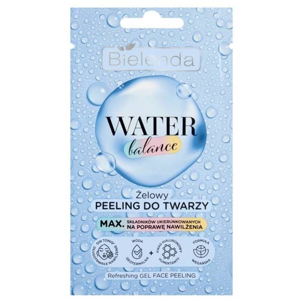 Bielenda Water Balance Gel Face Scrub for Dry and Dull Skin Vegan 7g