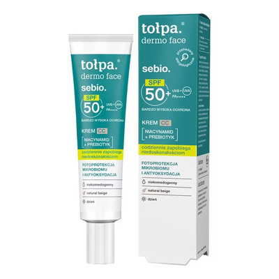Tołpa dermo face SEBIO SPF 50+ CC cream 40ml
