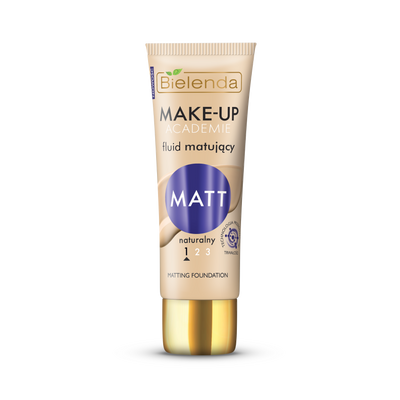 Bielenda Make Up Academie Matting Fluid Foundation 01 Natural 30g