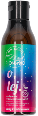 OnlyBio Hair In Balance Vegan Oil for Medium Porosity Hair with Castor Oil 150ml