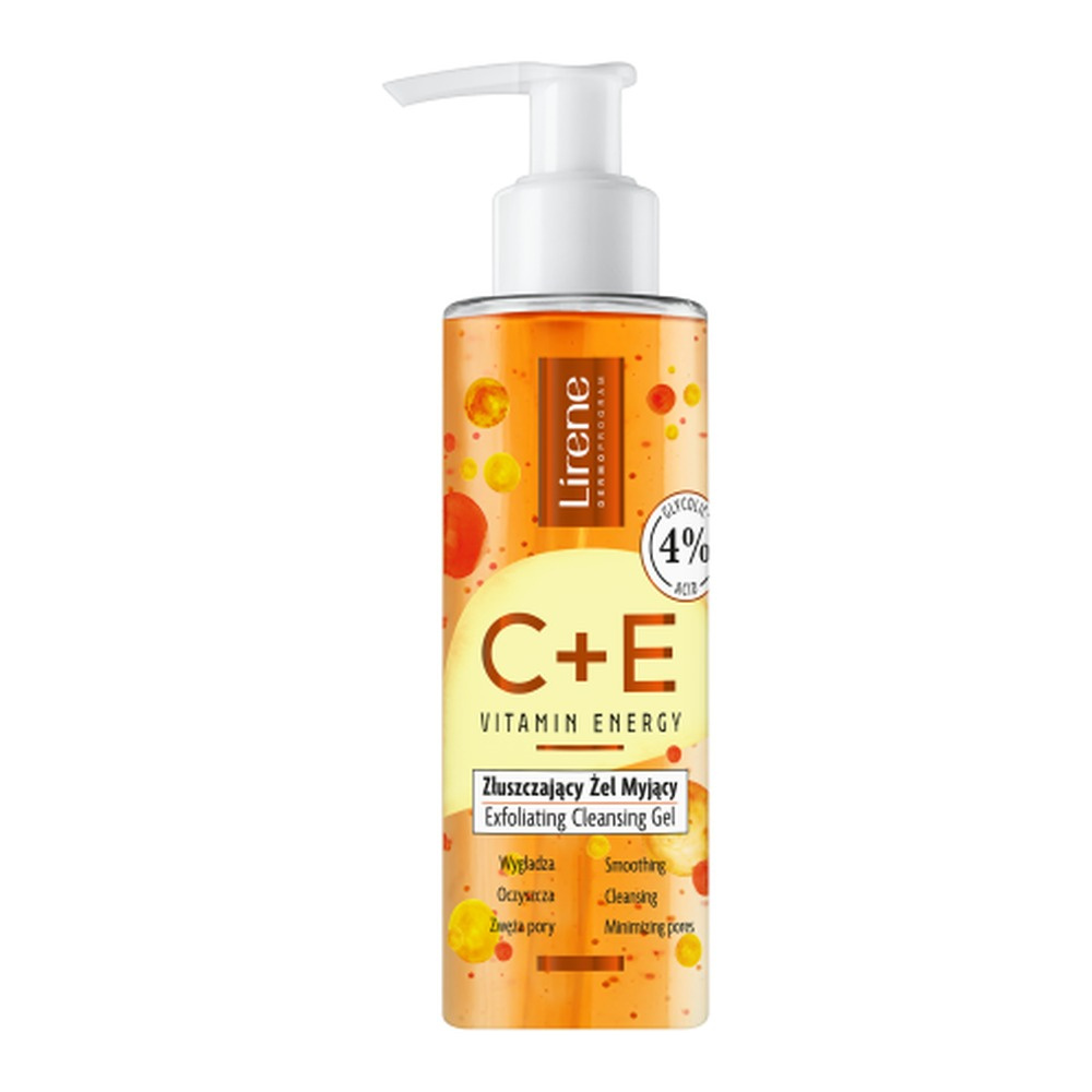 Lirene Uk C+E Vitamin Energy Exfoliating Cleansing Gel 145ml