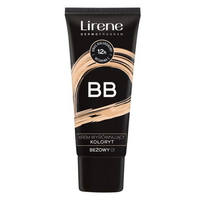 Lirene BB Cream Color-Equalizing 01 Beige 30ml