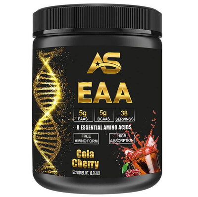 American Supps EAA Essential Amino Acids Powder for Muscle Growth Cola Cherry 532g