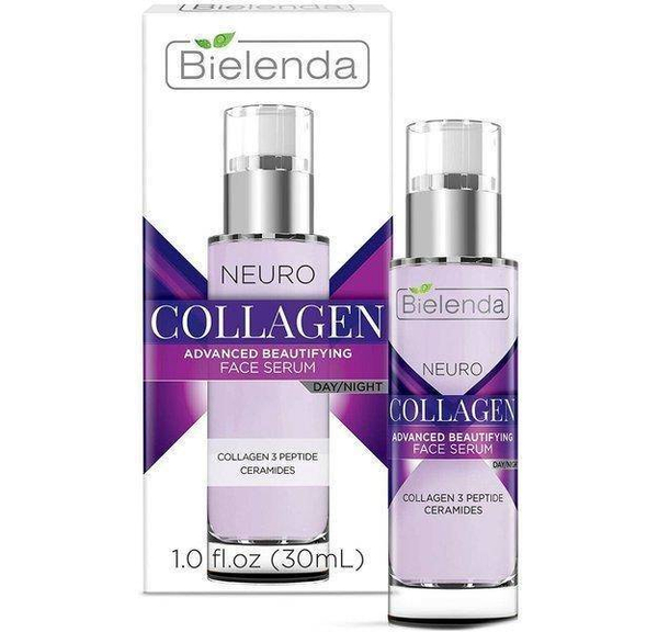 Bielenda Neuro Collagen Neuromimetic Rejuvenating Face Serum for Day and Night 30ml