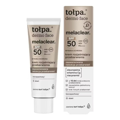 Tołpa dermo face melaclear SPF 50 anti-dark spot cream 40ml