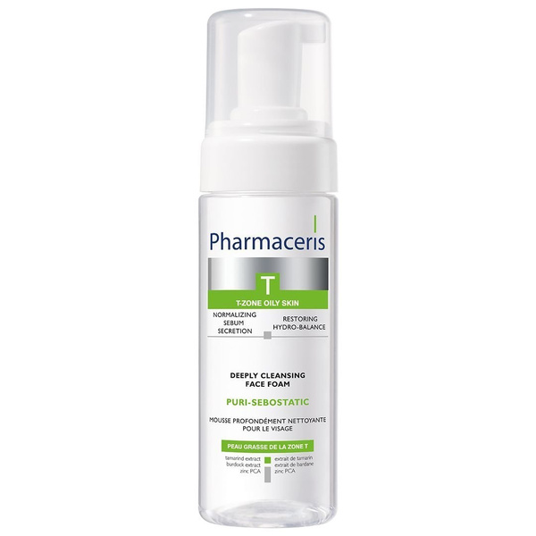 Pharmaceris T Puri Sebostatic Deeply Cleansing Face Foam for Acne Skin 150ml