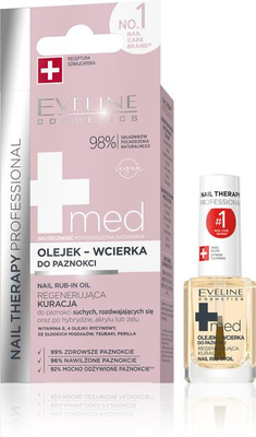 Eveline Nail Therapy Professional Regenerating Rub-in Oil for Dry and Splitting Nails 12ml