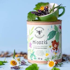 Pasieki Sadowskich Miodziś Miodziś Calming Tea for Children 30g