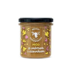 Pasieki Sadowskich Honey with Ginger and Garlic 430g ​