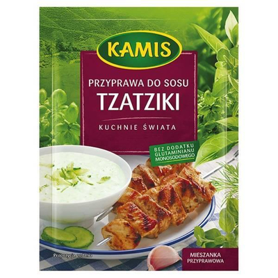 Kamis Cuisines World Sauce Seasoning Tzatziki Spice Mix Original Taste Greek Sauce 20g