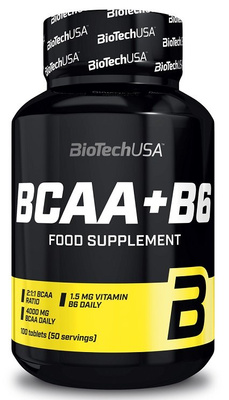 BCAA + B6 - 100 tablets