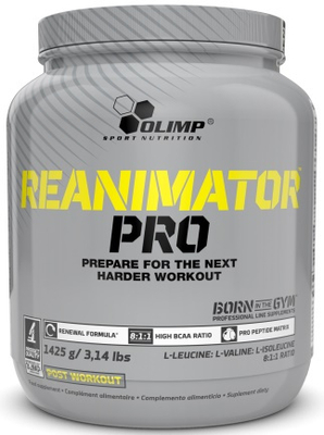 Olimp Nutrition Reanimator Pro Post-Workout Recovery Powder for Muscle Regeneration Fresh Apple 1425g
