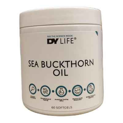Dorian Yates DY LIFE Sea Buckthorn Oil 60 Softgels
