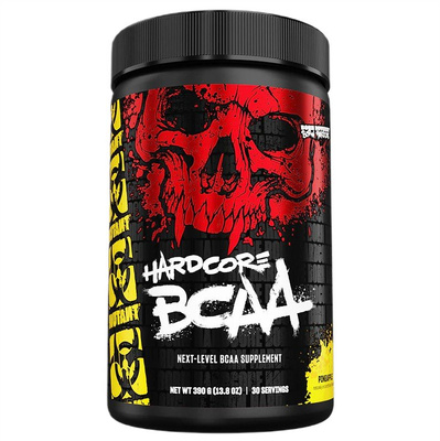 Mutant Hardcore BCAA Amino Acids Powder Pineapple Flavour For Recovery and Performance Support 390g
