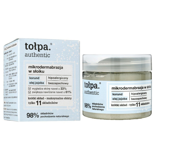 Tolpa Authentic Microdermabrasion Exfoliating Face Treatment 65g
