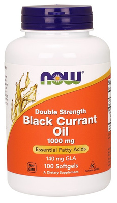 Black Currant Oil, 1000mg - 100 softgels