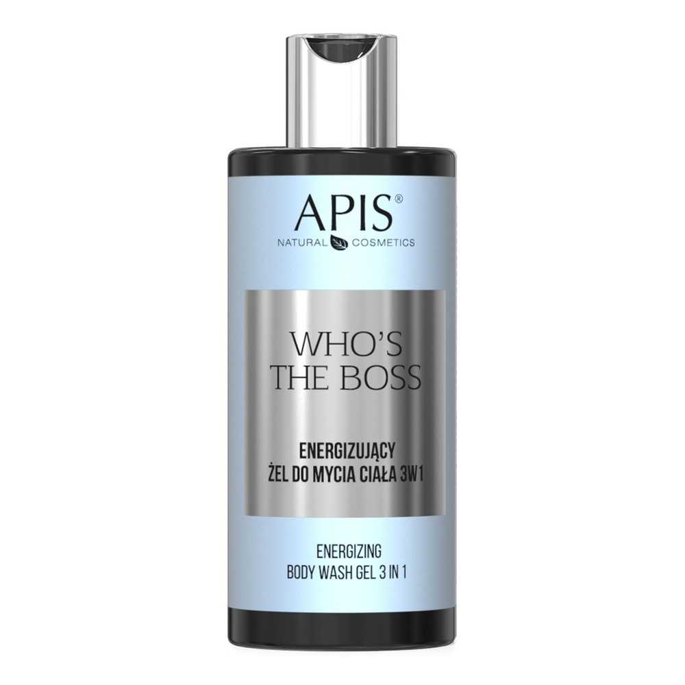 Apis Who'S the Boss Energizing Body Wash Gel 3in1 for Men 300ml