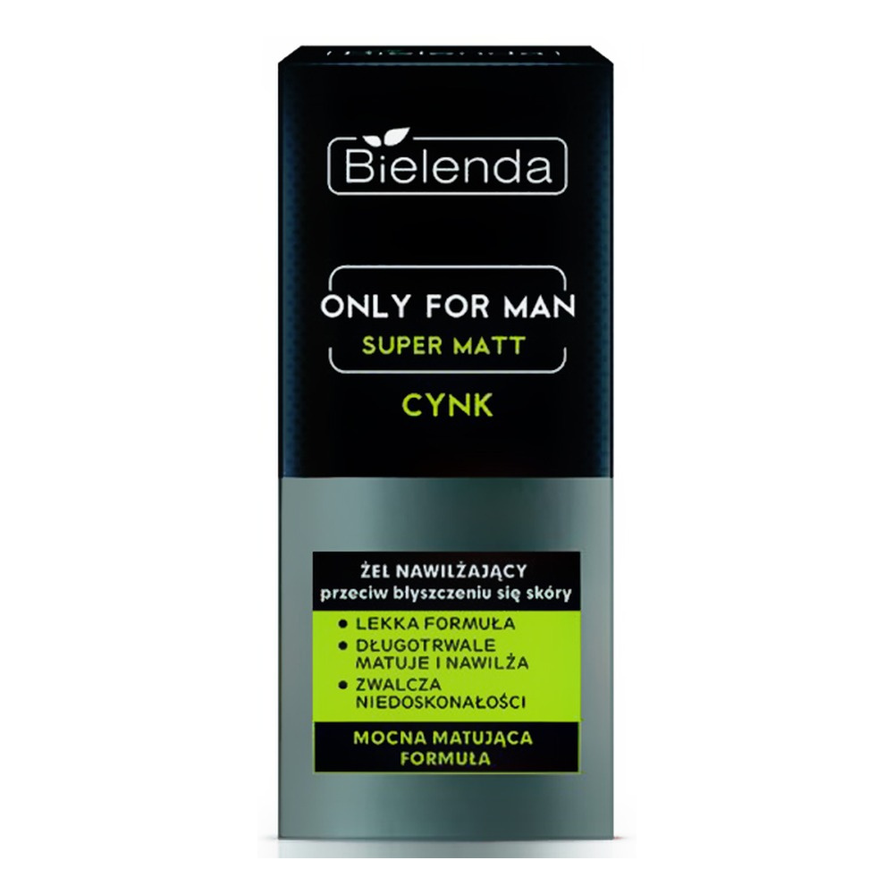 Bielenda Only for Men Moisturizing Anti-Shine Gel with Mattifying Formula 50ml
