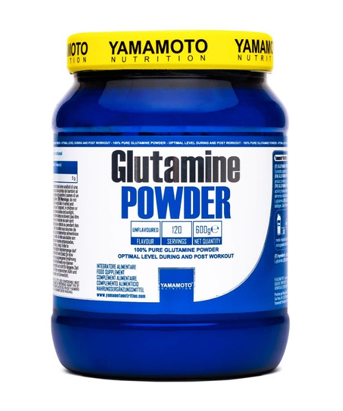 Yamamoto Nutrition Glutamine Powder, Unflavoured - 600g
