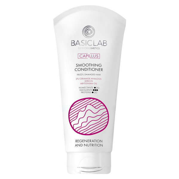 BasicLab Capillus Smoothing Conditioner for Frizzy and Damaged Hair 100 ml