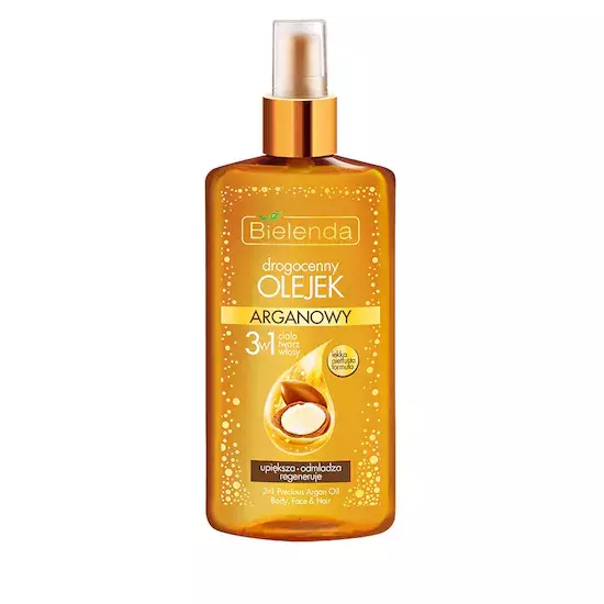 Bielenda Precious Argan Oil 3in1 for Body Hair and Face Care 150ml