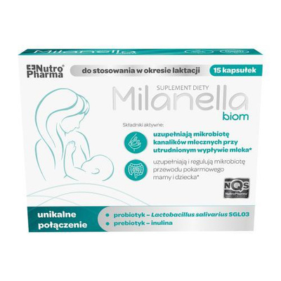 Milanella Biom for Woman During Lactation 15 Capsules