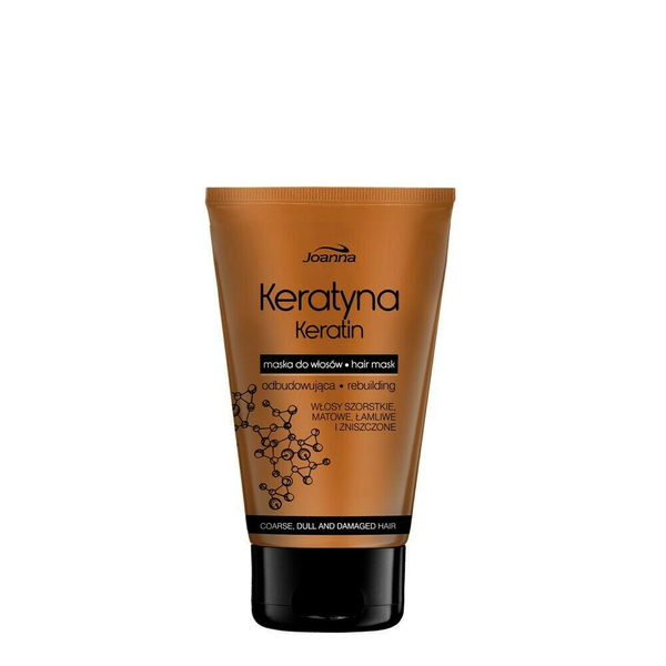 Joanna Keratin Hair Mask with Keratin for Dull Brittle and Damaged Hair 150g