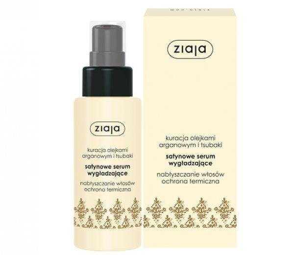 Ziaja Hair Satin Smoothing Serum with Argan and Tsubaki Oil 50ml 