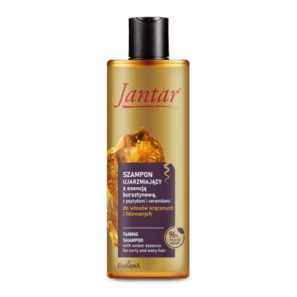 Jantar Taming Shampoo with Amber Essence, Peptides and Ceramides for Curly and Wavy Hair 300ml