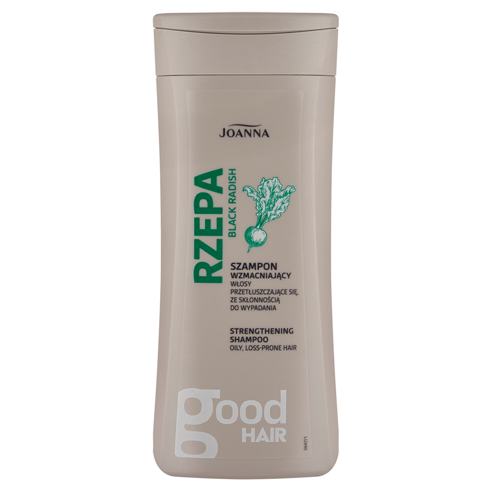 Joanna Black Radish Strengthening Shampoo for Greasy and Falling Out Hair 400ml