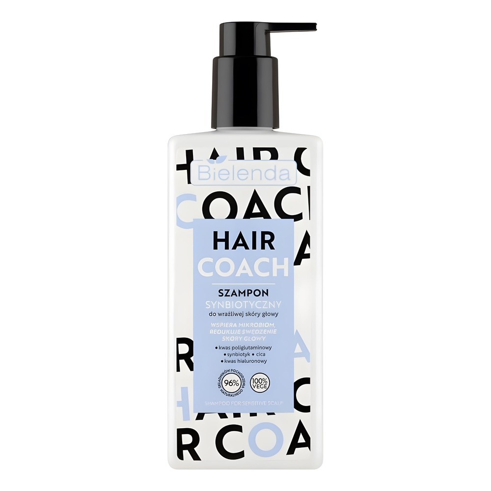 Bielenda Hair Coach Synbiotic Shampoo for Sensitive Scalp 300ml