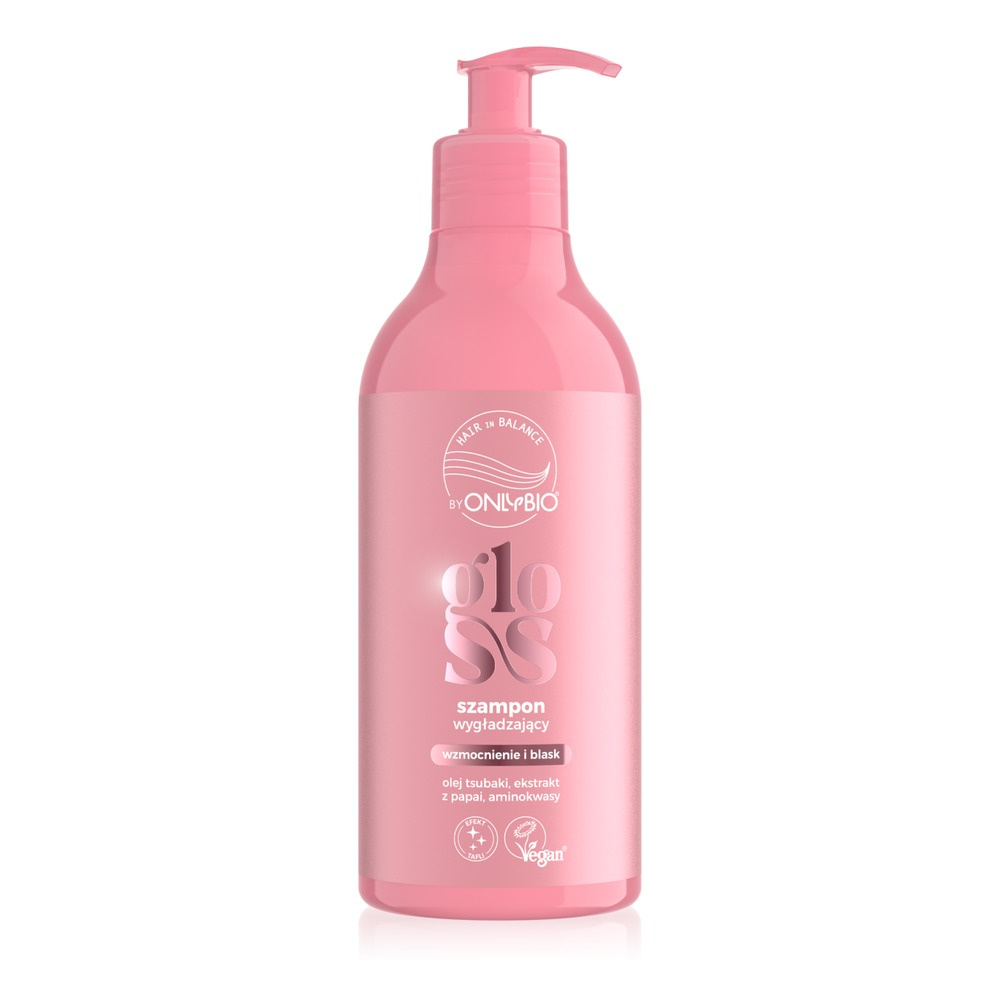 OnlyBio Hair in Balance Gloss Smoothing Shampoo 400ml