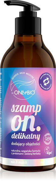 OnlyBio Reverse Washing Delicate Volumizing Shampoo 400ml