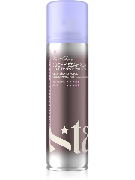Stars Next Day Almond Amber Dry Shampoo Dark Hair 200ml