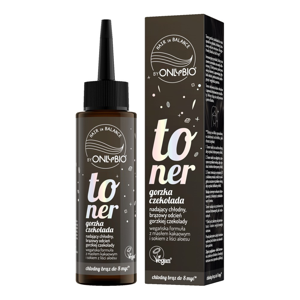 OnlyBio Hair in Balance Colouring Toner Dark Chocolate 100ml