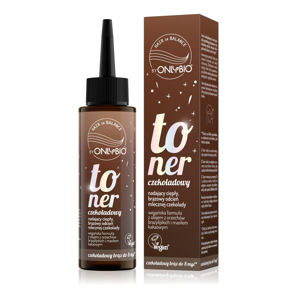 OnlyBio Hair in Balance Chocolate Colouring Toner 100ml