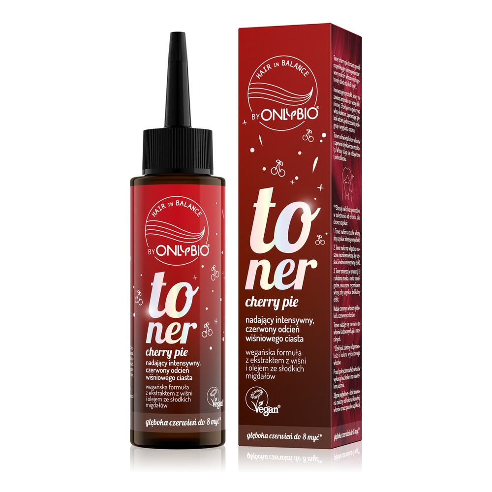 OnlyBio Hair in Balance Hair Toner Cherry Pie 100ml