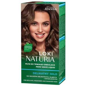 Joanna Naturia Curls Delicate Perm Liquid with Herbal Complex for Delicate Weak and Damaged Hair 1 Piece