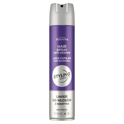 Joanna Styling Effect Hairspray with Keratin Very Strong 250ml