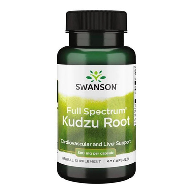 Swanson Kudzu Root 500mg Support for Changing Habits 60 Capsules