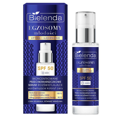 Bielenda Exosomes of Youth Anti-Wrinkle Brightening Serum SPF50 30ml