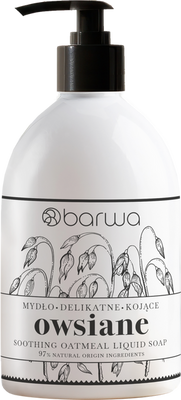 Barwa Pure Calm Soothing Oatmeal Liquid Soap for Sensitive Skin 450ml