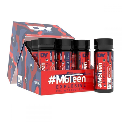 Dorian Yates #M6Teen Explosive Pre-Workout Shot Mojito 12 x 60ml