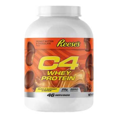 C4 Whey Protein, Peanut Butter & Chocolate Reese's - 1700g